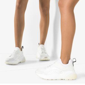 Stella McCartney White Eclypse Sneakers • Size 39